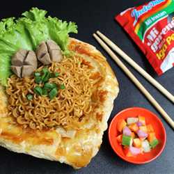 Indomie Goreng Iga Penyet In A Puff Pastry Bowl